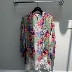 Silk Floral Coverup Victoria Secret